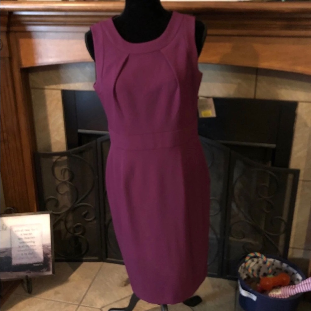 NWT Kasper Dress plum size 8